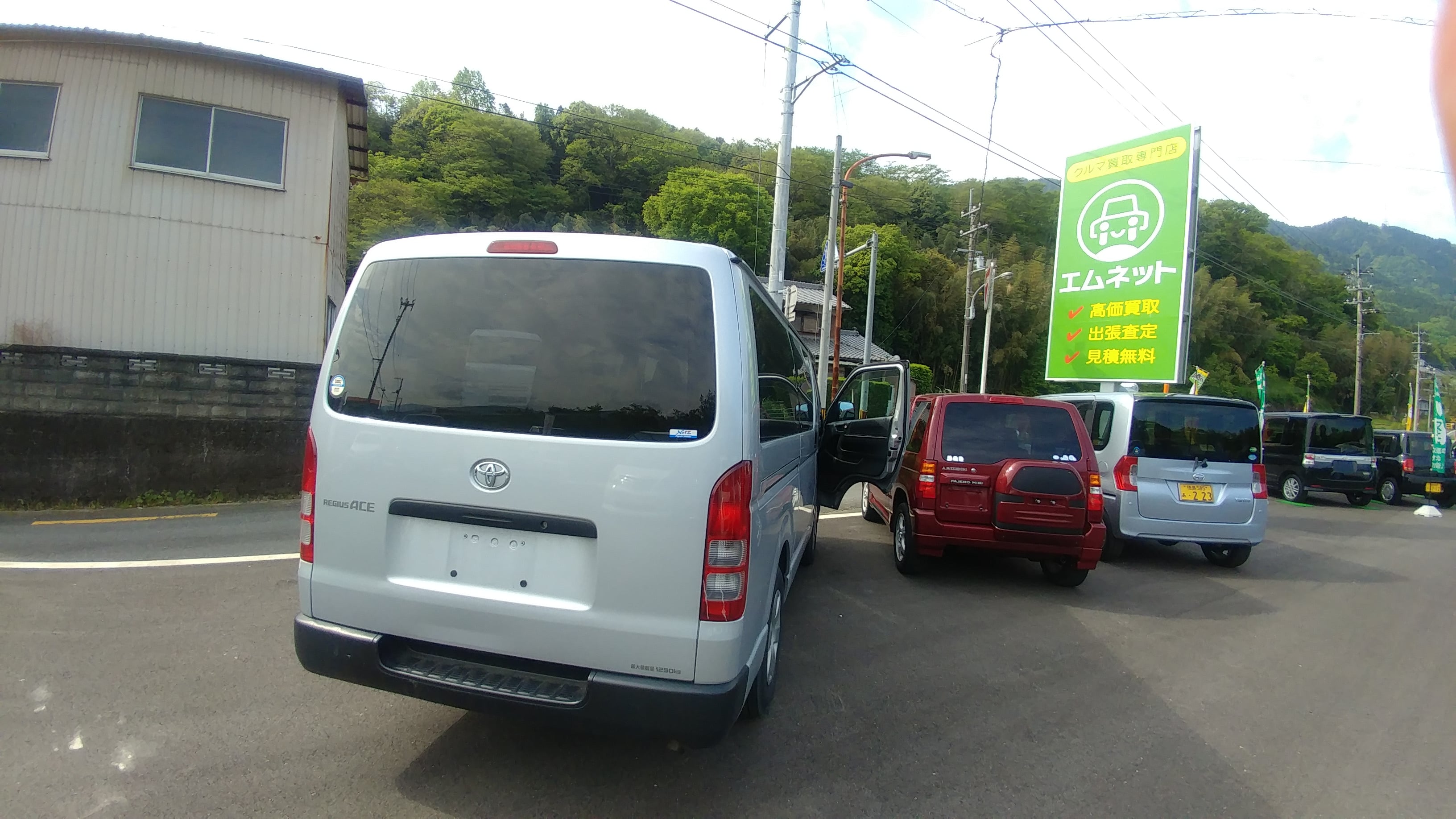トヨタ レジアスエースの元ブログに掲載された車両写真