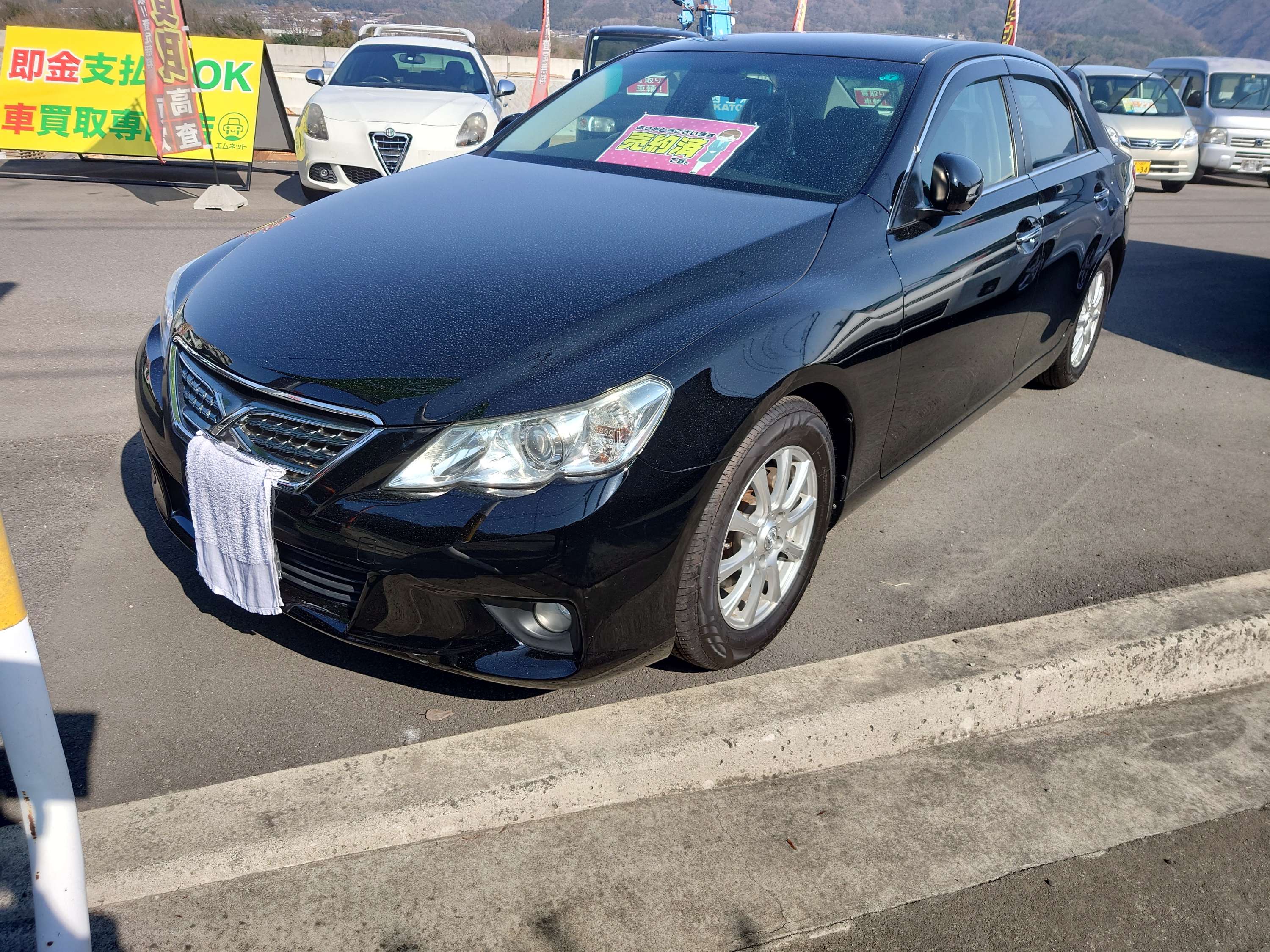 【徳島県三好郡】徳島県三好郡のお客様へトヨタ・マークX250Gを販売ご成約🚘