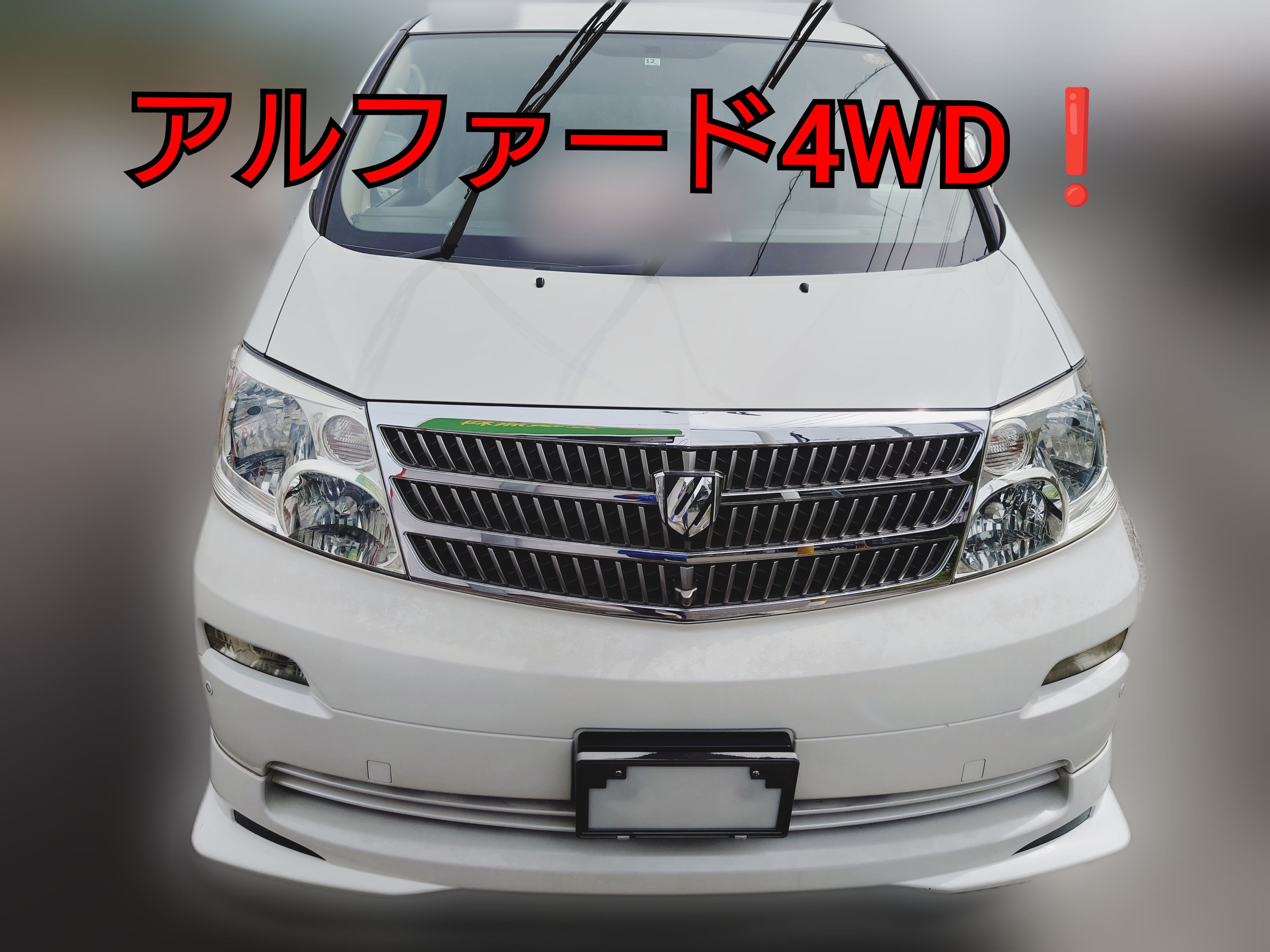 平成16年式トヨタ・アルファードANH10W Gグレードの買取成約記録
