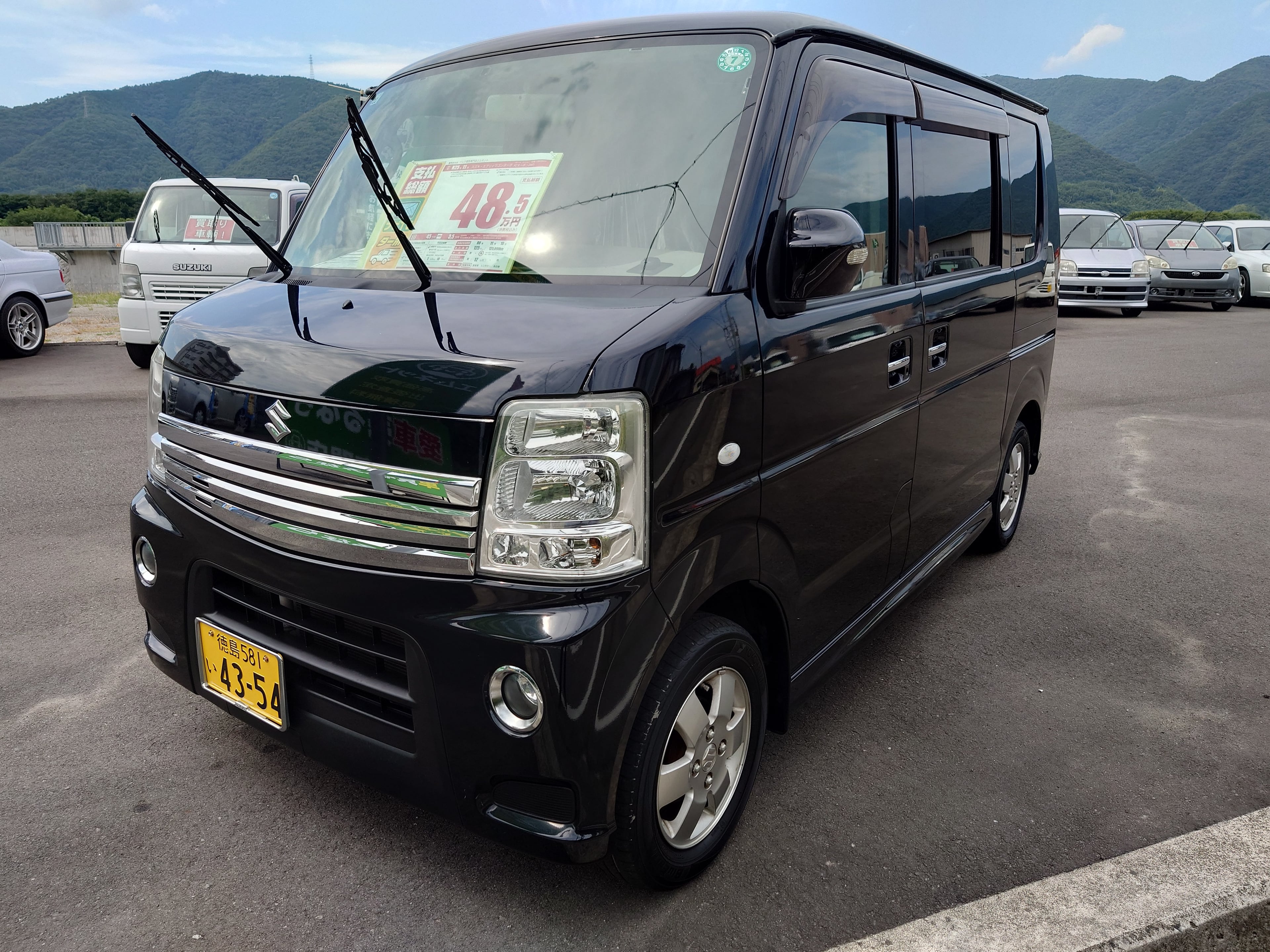 【徳島県三好郡】SUZUKIエブリィワゴンPZターボ2WD中古車販売中です🚘️