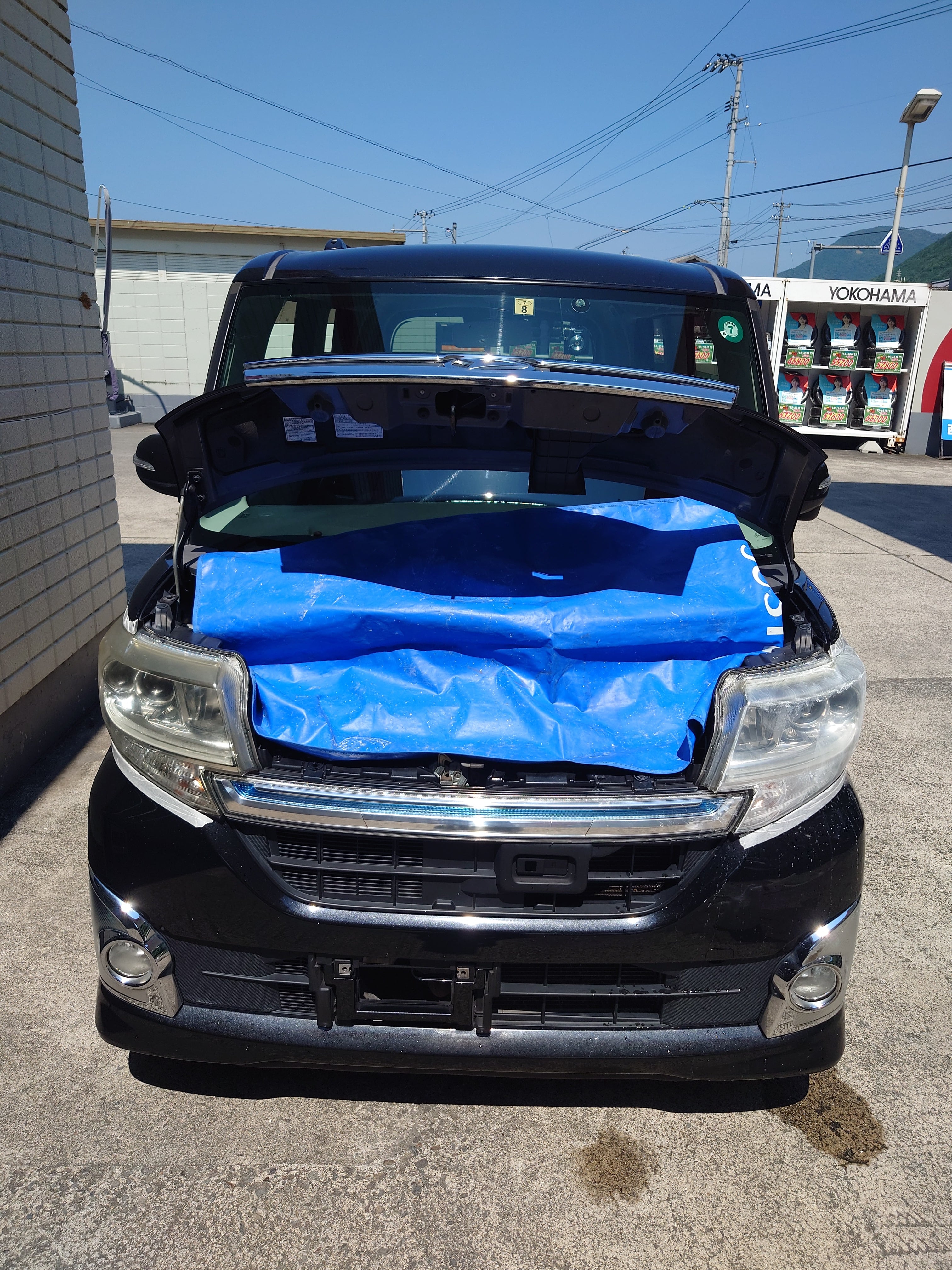 【徳島県三好郡】DAIHATSUタントカスタムRS・LA600Sのヘッドライトをキレイにしていきます🚘️