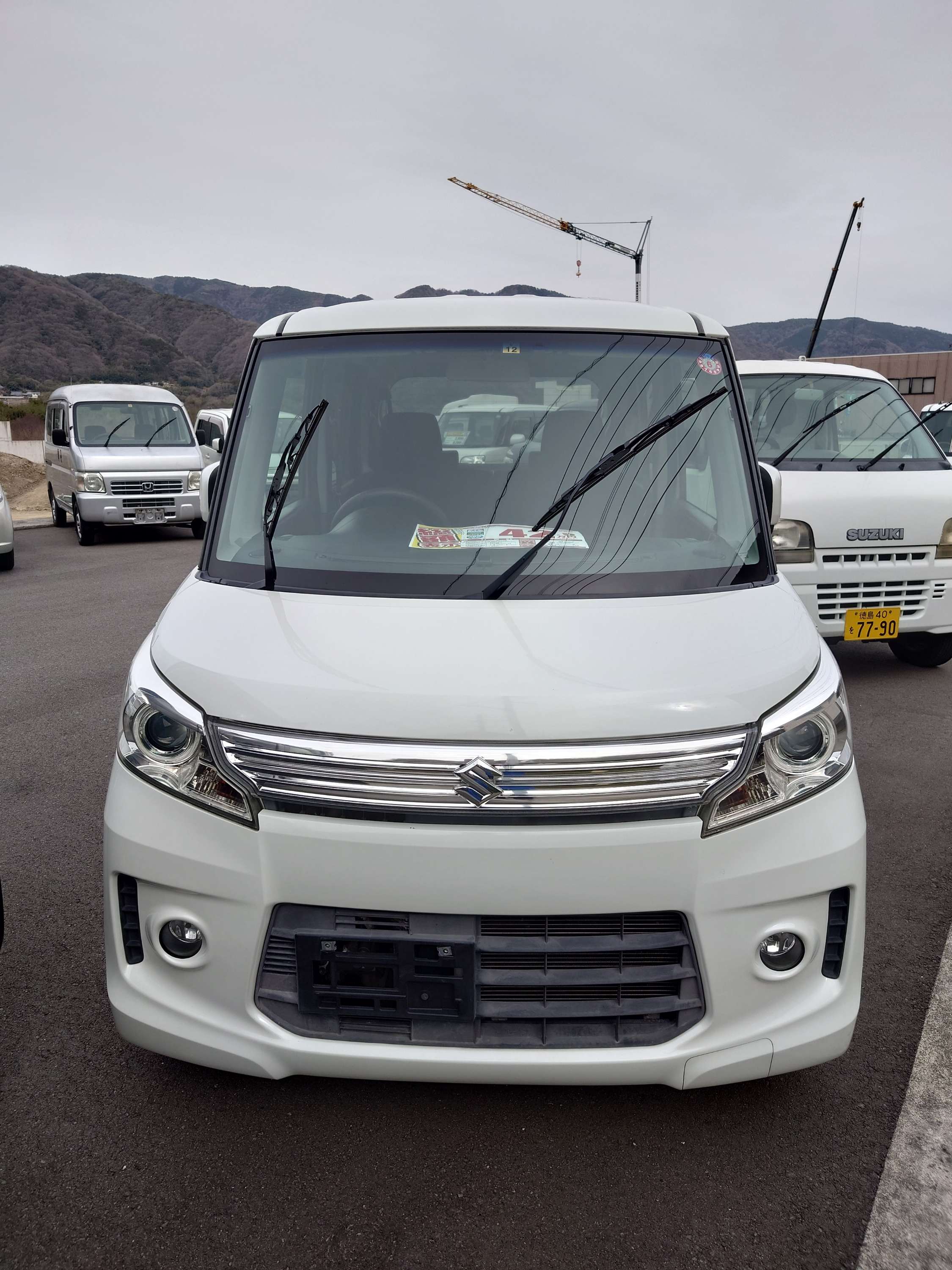 【徳島県三好郡】中古車入荷!スズキ・スペーシアカスタムTSターボ販売中!