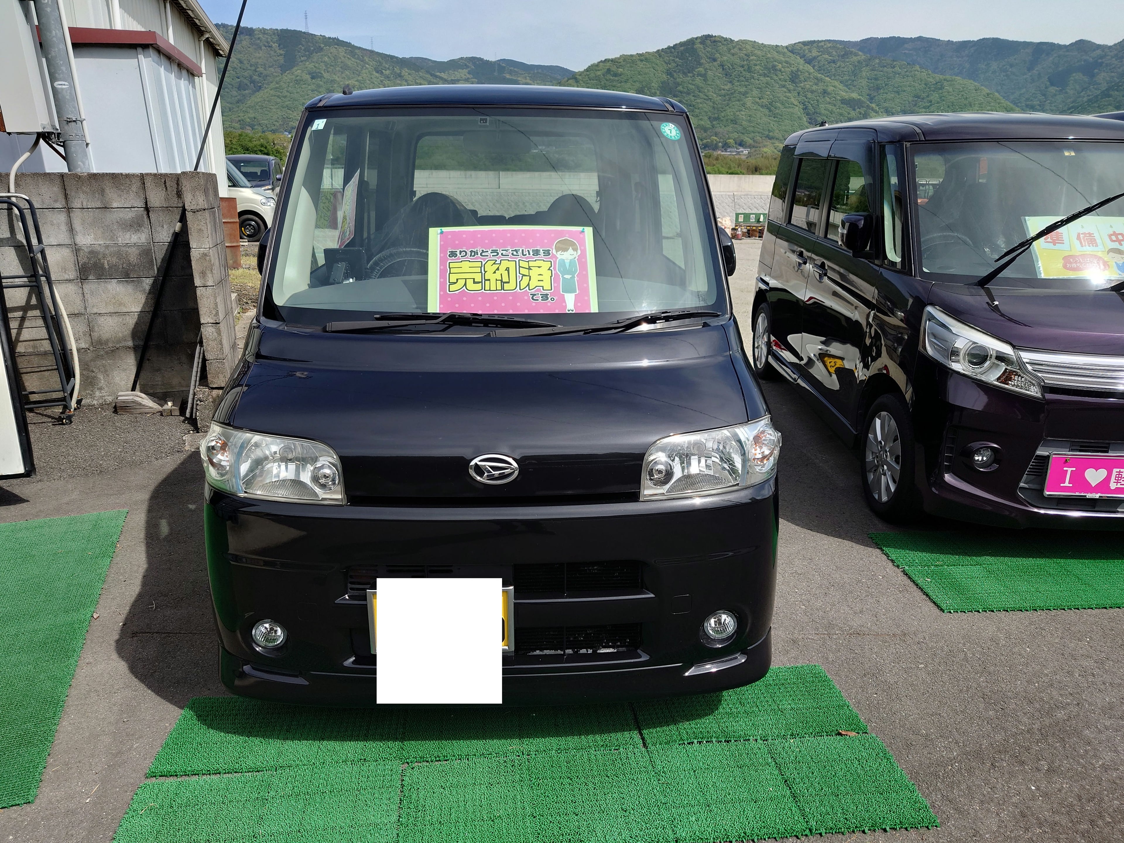 ダイハツ タントの中古車販売・納車準備記録の掲載写真