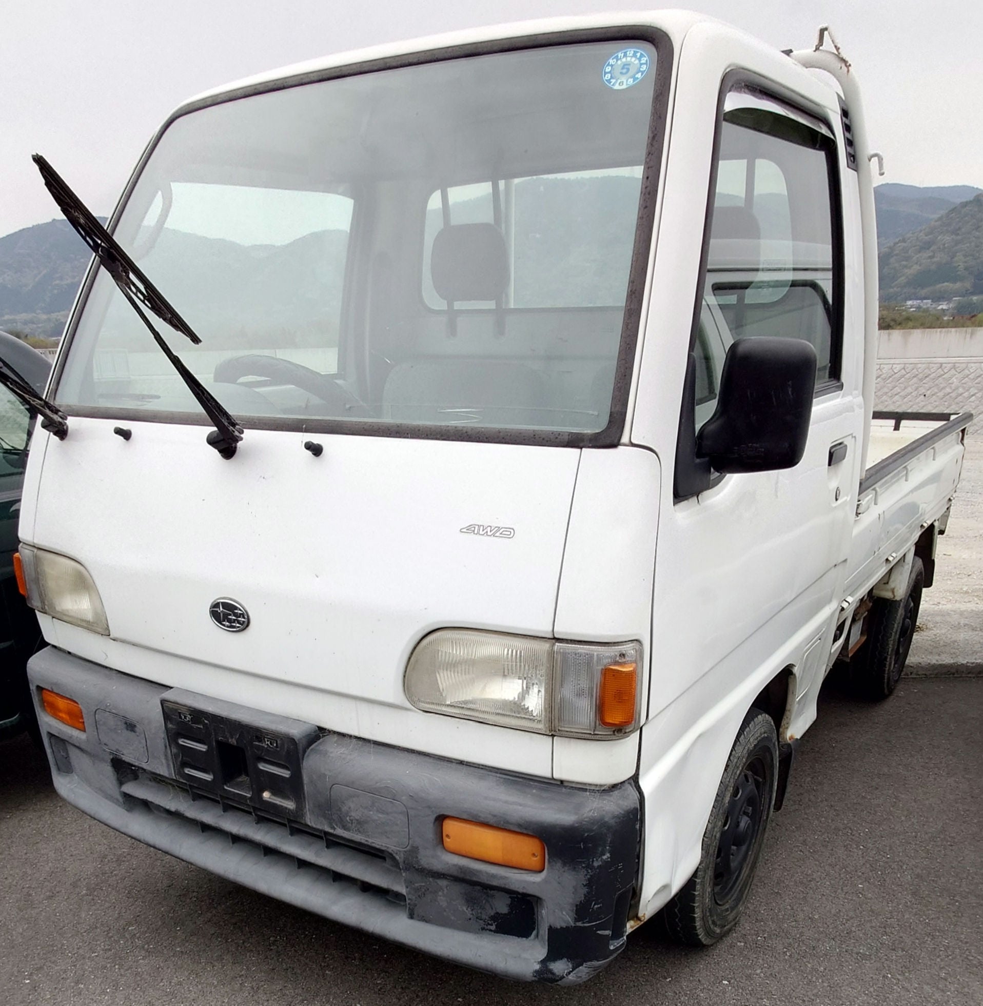 【徳島県三好】徳島県三好郡のお客様よりスバル・サンバートラック4WDを車買取ご成約!